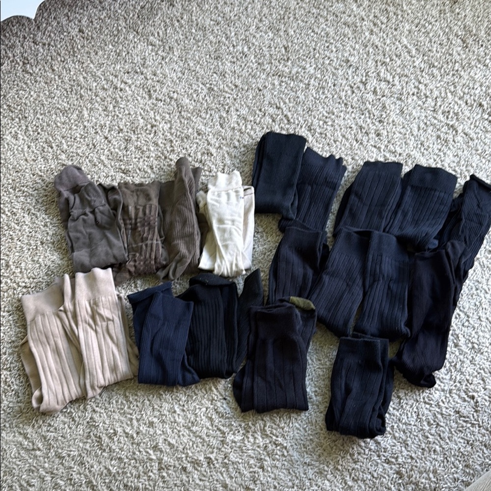 Mens Assorted dress socks 19 pair